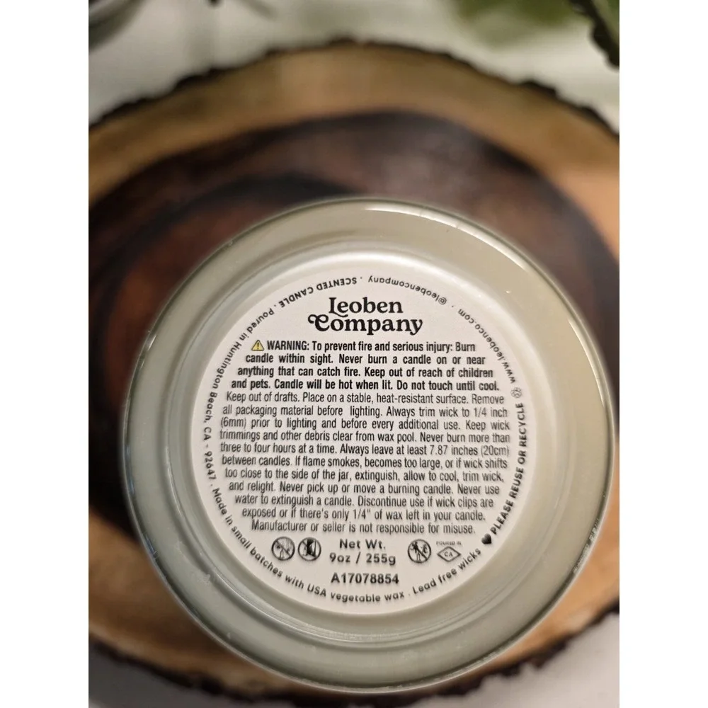 California Candle Co. 6.5‎ oz. Emotional Support Candle Jasmine Saffron subtle